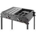 Grill gazowy Hendi Roast-Master Pro Black 11,6 kW - kod 148822