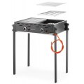 Grill gazowy Hendi Roast-Master Pro Black 11,6 kW - kod 148822